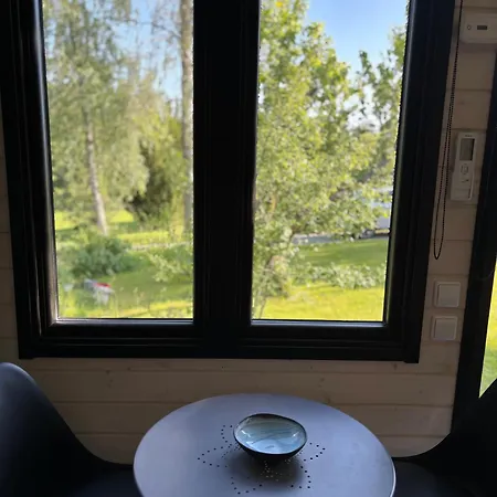 Solhem - Tiny With Sauna On Wheels Kamp alanı