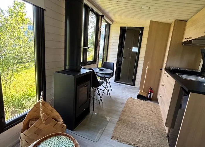 Solhem - Tiny With Sauna On Wheels Camping