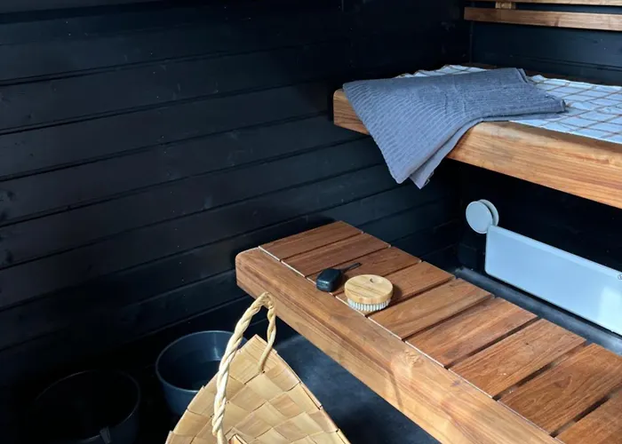 Solhem - Tiny With Sauna On Wheels Camping